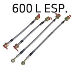 KIT LATIGUILLOS METALICOS SEAT FIAT 600 L ESPECIAL