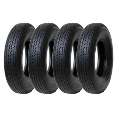4 NEUMATICOS BB CAMAC 5.20 R12 68N BC110 ORIGINAL SEAT FIAT 600