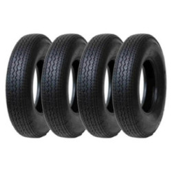 4 NEUMATICOS BB CAMAC 5.20 R12 68N BC110 ORIGINAL SEAT FIAT 600