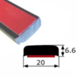 MOLDURA ADHESIVA 20X6