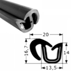 GUIA SIMPLE CRISTAL RENAULT R4 (2 M)