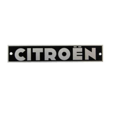 PLACA CITROEN ANTIGUO ANTES 03/1963