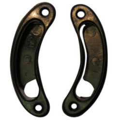 KI EMBELLECEDORES APERTURA PUERTA EN NEGRO CITROEN 2CV