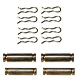 JUEGO BULONES DE SUSPENSION DELANTERO Y TRASERO CON GRAPAS