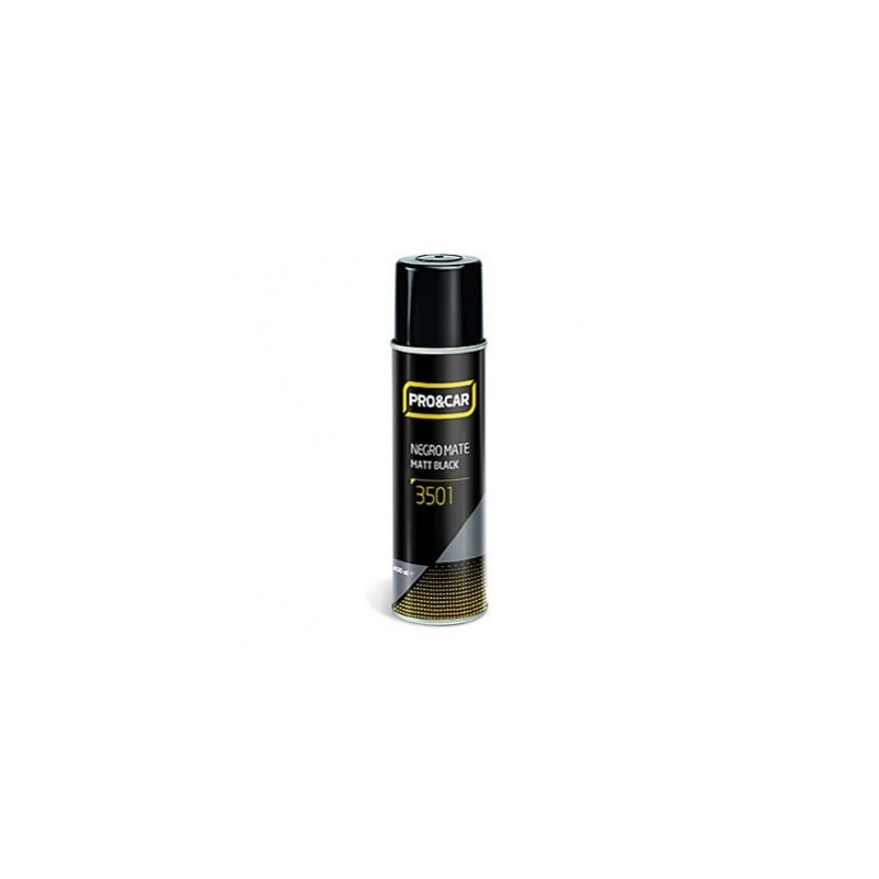PINTURA Spray Negro Mate 400ml PROANDCAR