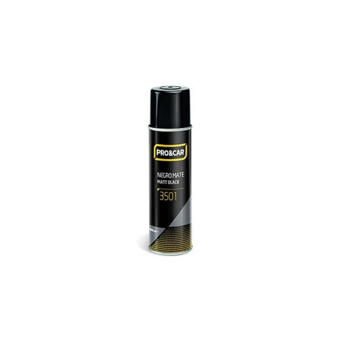 PINTURA Spray Negro Mate 400ml PROANDCAR