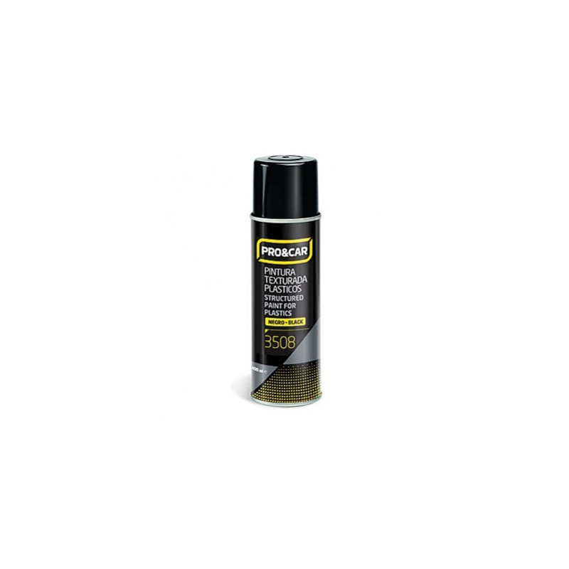 Spray Pintura Texturada Negro 400ml proandcar
