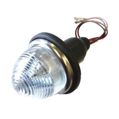 PILOTO INTERMITENTE MINI BLANCO EN PLASTICO (DOS HILOS)