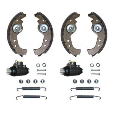 KIT FRENOS ZAPATAS DELANTERO (CON PRETENSOR)
