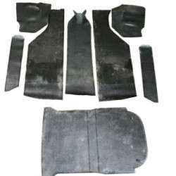 JUEGO GOMAS SUELO SEAT FIAT 850 SPIDER