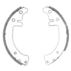 ZAPATAS FRENO 200X36 REANULT 4