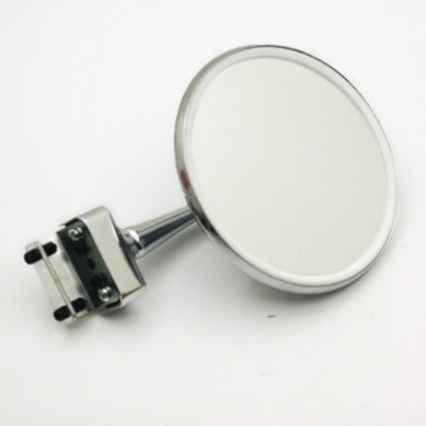 RETROVISOR CIRCULAR CROMADO - 12CM