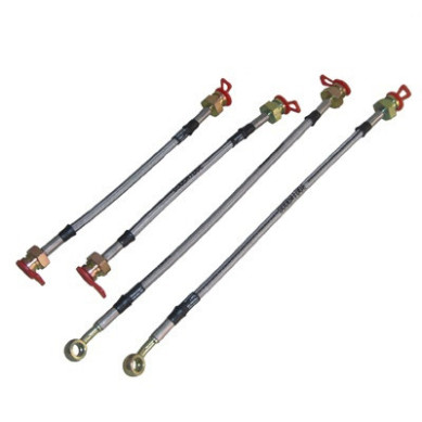 KIT DE LATIGUILLOS METALICOS SEAT FIAT 850