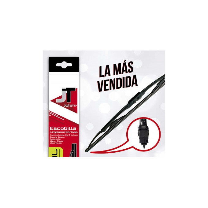 JT T-METAL ESCOBILLA LIMPIAPARABRISAS METALICA 33cm CJx1