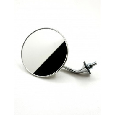 RETROVISOR DERECHO TIPO LUCAS CIRCULAR CROMADO