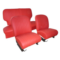 TAPIZADO ASIENTOS ROJO SEAT FIAT 600