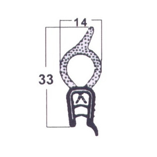 PERFIL CONTORNO MALETERO (1 MT)