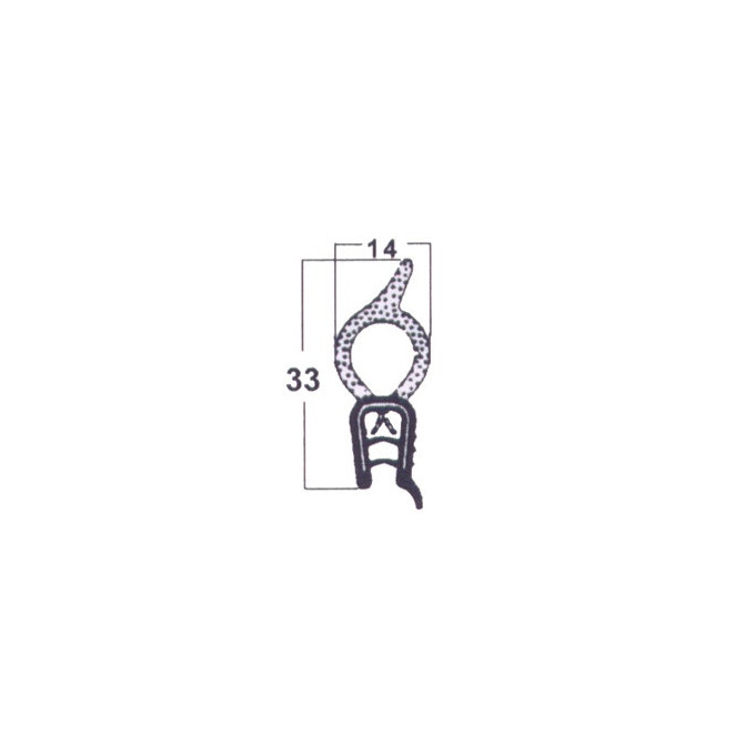 PERFIL CONTORNO MALETERO (1 MT)