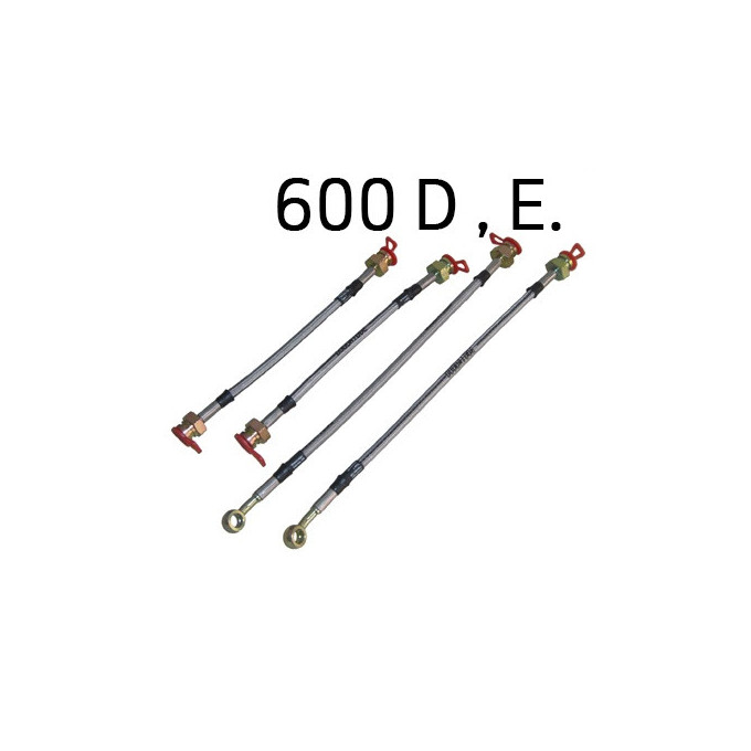 KIT LATIGUILLOS METALICOS SEAT FIAT 600 D y E