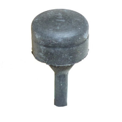 TOPE MEDIANO CAUCHO NEGRO