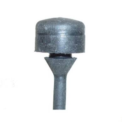 TOPE MEDIANO CAUCHO NEGRO