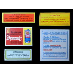 KIT ADHESIVOS MOTOR