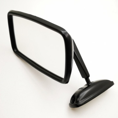 RETROVISOR RECTANGULAR CLASICO FIAT NEGRO