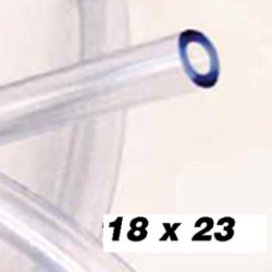 TUBO DE PVC TRANSPARENTE 18X23