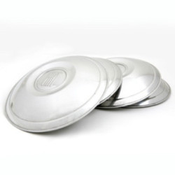 KIT TAPACUBOS ALUMINIO FIAT (4 UND)