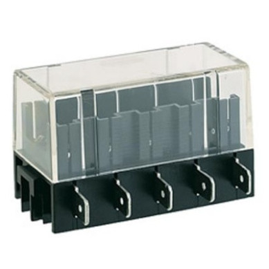 CAJA FUSIBLES PLANO CONEXION LATERAL