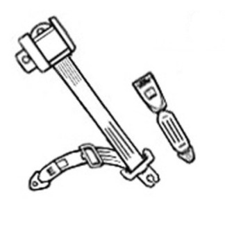 CINTURON TRASERO 3 PTOS AUTOMATICO HOMOLOGADO
