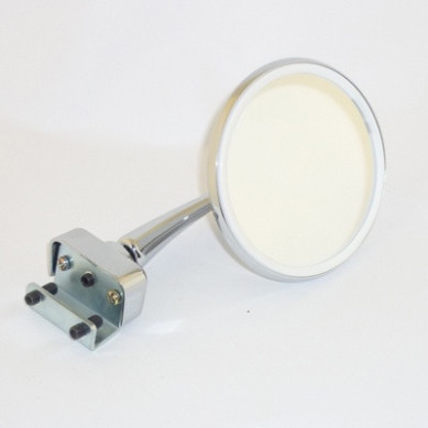RETROVISOR REDONDO CROMADO - 9CM